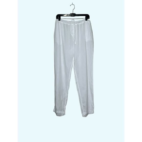 Gorsuch white linen pull on pants size XL - Picture 4 of 6